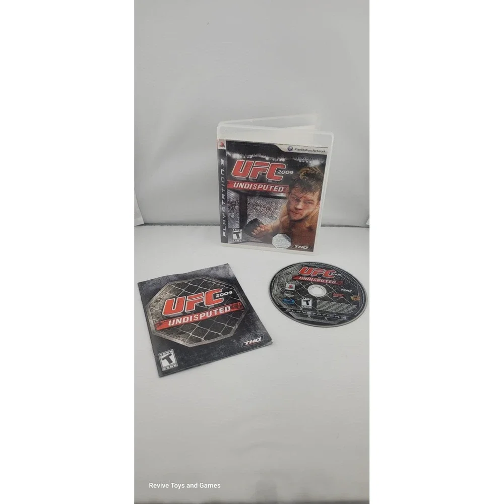 UFC Undisputed 2009 (Sony PlayStation 3, PS3, 2009)‎ CIB Complete Tested Working